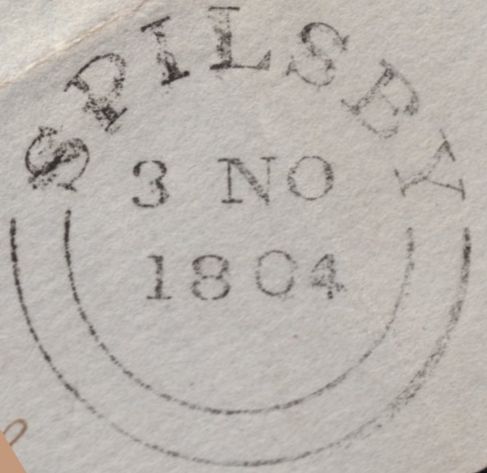 138536 THE 'SPILSBY' DOUBLE STRIKE OF THE MALTESE CROSS, ON 1840 1D BLACK USAGE AND 1842 1D PINK USAGE.