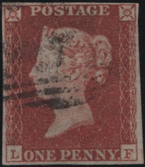 138569 1849 1D PL.98 (SG8)(LF) FINE USED.