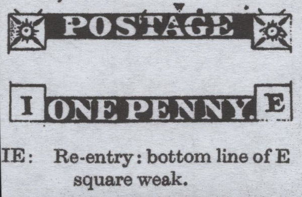 138592 1848 1D PL.83 (SG8)(IE RE-ENTRY SPEC BS72a) FINE USED.