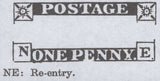 138603 1847 1D PL.76 (SG8)(NE RE-ENTRY SPEC BS65b) FINE USED.