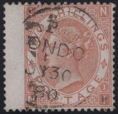 138657 1880 2S BROWN (SG121)(NI) VERY FINE USED.