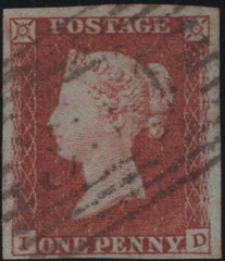 138687 1849 1D PL.98 (SG8)(ID) FINE USED.