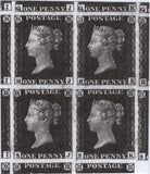 138691 1852 1D PL.157 (SG8)(RJ WITH CONSTANT VARIETY) FINE USED ON PEICE.