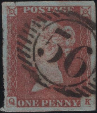 138711 1848 1D PL.81 (SG8)(QK) FINE USED.
