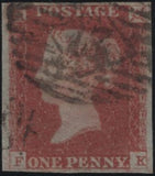 138716 1848 1D PL.82 (SG8)(FK RE-ENTRY SPEC BS71b) GOOD USED.