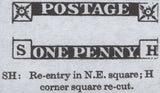 138725 1848 1D PL.84 (SG8)(SH RE-ENTRY SPEC BS73b) FINE USED.