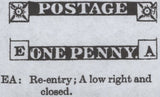 138727 1848 1D PL.85 (SG8)(EA RE-ENTRY SPEC BS74a) FINE USED.