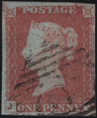 138756 1848 1D PL.84 (SG8)(JJ RE-ENTRY SPEC BS73b) FINE USED.