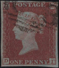 138787 1849 1D PL.94 (SG8)(DI) VERY FINE USED.