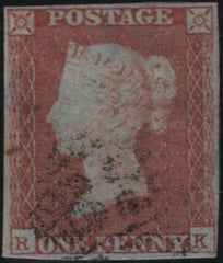 138789 1849 1D PL.94 (SG8)(RK) GOOD TO FINE USED.