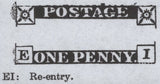 138796 1847 1D PL.76 (SG8)(EI RE-ENTRY SPEC BS65b) FINE USED.