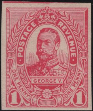 138826 1911 PERKINS BACON 'MOTLEY AND MILLER PRINTEX' ESSAY IN CARMINE PINK.
