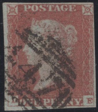 138869 1848 1D PL.84 (SG8)(DE) GOOD USED.