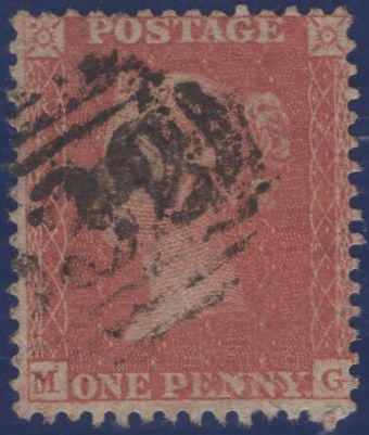 138948 1855 DIE 2 1D PL.10 (SG24)(MG) FINE USED.