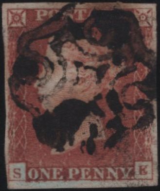 138961 1841 1D PL.17 (SG8)(SE IN STATE TWO, UNLISTED BY SG BUT RECORDED BY STONE).