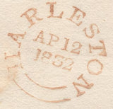 138990 1832 AND 1840 LETTERS, FROM HARLESTON, NORFOLK TO  WYMONDHAM SHOWING '9' RATE AND '1' UPP RATE FOLLOWING POSTAL REFORM.
