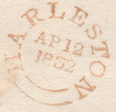 138990 1832 AND 1840 LETTERS, FROM HARLESTON, NORFOLK TO  WYMONDHAM SHOWING '9' RATE AND '1' UPP RATE FOLLOWING POSTAL REFORM.