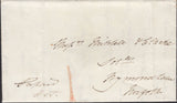 138990 1832 AND 1840 LETTERS, FROM HARLESTON, NORFOLK TO  WYMONDHAM SHOWING '9' RATE AND '1' UPP RATE FOLLOWING POSTAL REFORM.