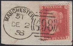 138995 1858 SMALL PIECE MANCHESTER SPOON TYPE D5b (RA94), DIE 2 1D PL.36 (SG40).