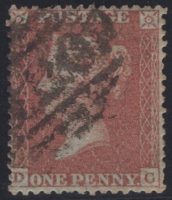 139010 1855 DIE 2 1D PL.16 (SPEC C6)(DC) USED.
