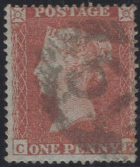 139011 1854 DIE 1 1D RES.PL.6 (SG17)(CK) GOOD USED.