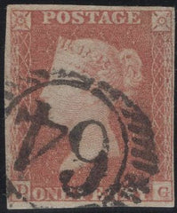 139014 1848 1D PL.88 (SG8)(DG) FINE USED.