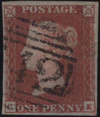 139017 1849 1D PL.91 (SG8)(CE) FINE USED.