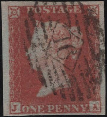 139046 1849 1D PL.91 (SG8)(JA) FINE USED.