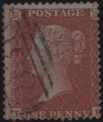 139048 1855 DIE 2 1D PL.21 (SPEC C6)(LK) GOOD USED.