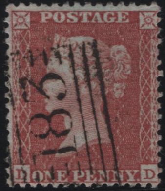 139053 1855 DIE 2 1D PL.2 (SPEC C6)(DD) FINE USED.