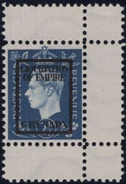 139069 1944 2½D GERMAN PROPAGANDA FORGERY 'LIQUIDATION OF EMPIRE/GRENADA' UNUSED.