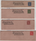 139080 CIRCA 1939-1956 COLLECTION KGVI STAMPED TO ORDER 'W. H. SMITH' POSTAL STATIONERY.