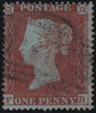 139160 1854 DIE 1 1D RES.PL.4 (SG17)(FB) FINE USED.