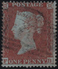 139160 1854 DIE 1 1D RES.PL.4 (SG17)(FB) FINE USED.