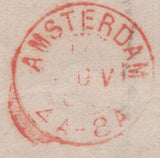 139230 1867 MAIL LONDON TO AMSTERDAM WITH 4D (SG94).