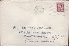 139240 1964 MAIL ENNISKILLEN, NORTHERN IRELAND TO AUSTRIA WITH 6d NORTHERN IRELAND REGIONAL (NI3).