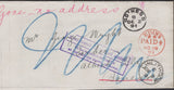 139248 1891 UNDELIVERED MAIL EDINBURGH TO BONESS.