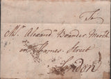 139253 1769 MAIL USED IN LONDON WITH TEMPLE DOCKWRA TYPE 3c (L357b).