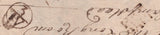 139257 1754 MAIL HARWICH TO LONDON WITH WESTMINSTER DOCKWRA HANDSTAMP TYPE 4a (L363a?).