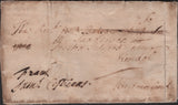139259 CIRCA 1720-26 FREE MAIL MANCHESTER TO KENDAL WITH 'MAN/CHESTER' HANDSTAMP (M7).