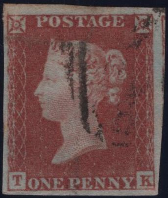 139265 1852 1D PL.160 (SG8)(TK) GOOD USED.