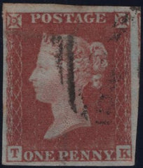 139265 1852 1D PL.160 (SG8)(TK) GOOD USED.