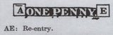 139293 1845 1D PL.62 (SG8)(AE RE-ENTRY SPEC BS51a) FINE USED, MISSING IMPRIMATUR LETTERING.