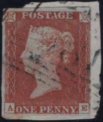 139294 1845 1D PL.62 (SG8)(AE RE-ENTRY SPEC BS51a) FINE USED.