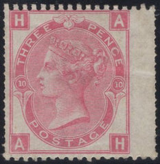 139311 1873 3D ROSE PL.10 (SG103) VARIETY DOUBLE PERFORATION (SPEC J35b) GOOD UNUSED.
