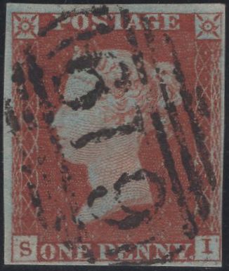 139319 1844 1D PL.47 (SG8)(SI RE-ENTRY SPEC BS36a) FINE USED.