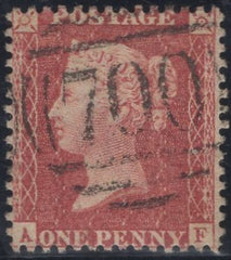 139325 1857 DIE 2 1D PL.33 (SG40)(AF) VERY FINE USED.