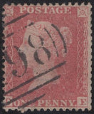 139330 1861 DIE 2 1D PL.65 (SG40)(DE) GOOD TO FINE USED.