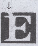 139332 1845 1D PL.56 (SG8) HORIZONTAL STRIP OF FOUR LETTERED NB NC ND NE.