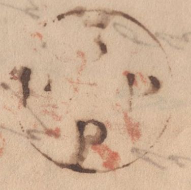 139343 1813 MAIL CLIFTON, BRISTOL TO BANBURY WITH BRISTOL '3 P P P' HAND STAMP OF THE BRISTOL PENNY POST (BS132).